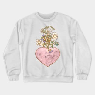 Blooming heart Crewneck Sweatshirt